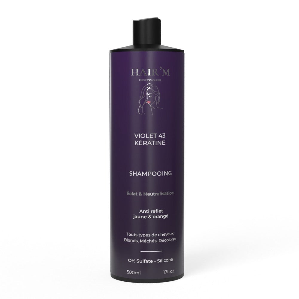 Shampooing Violet 43 kératine