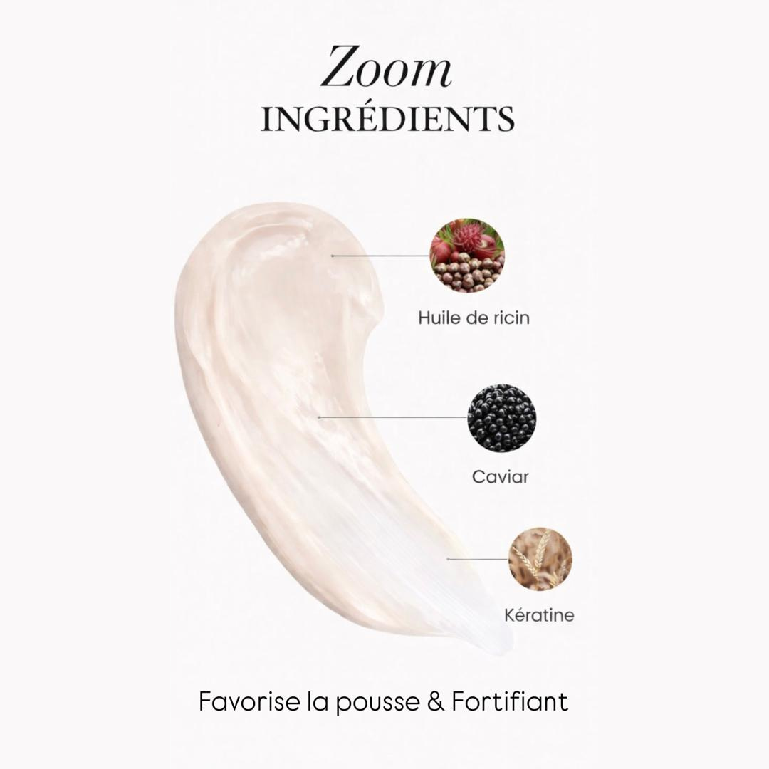 Shampooing Ricin-Caviar- Kératine