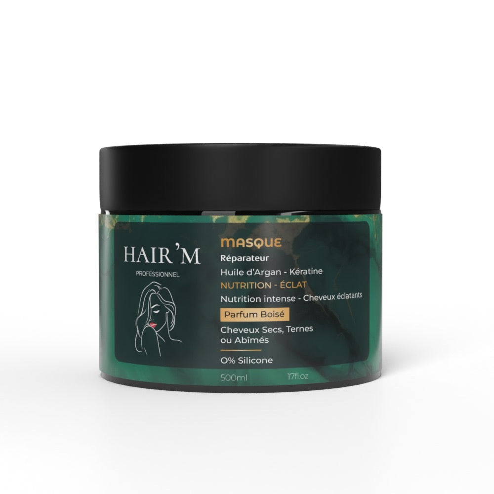 Masque Huile d'Argan Kératine