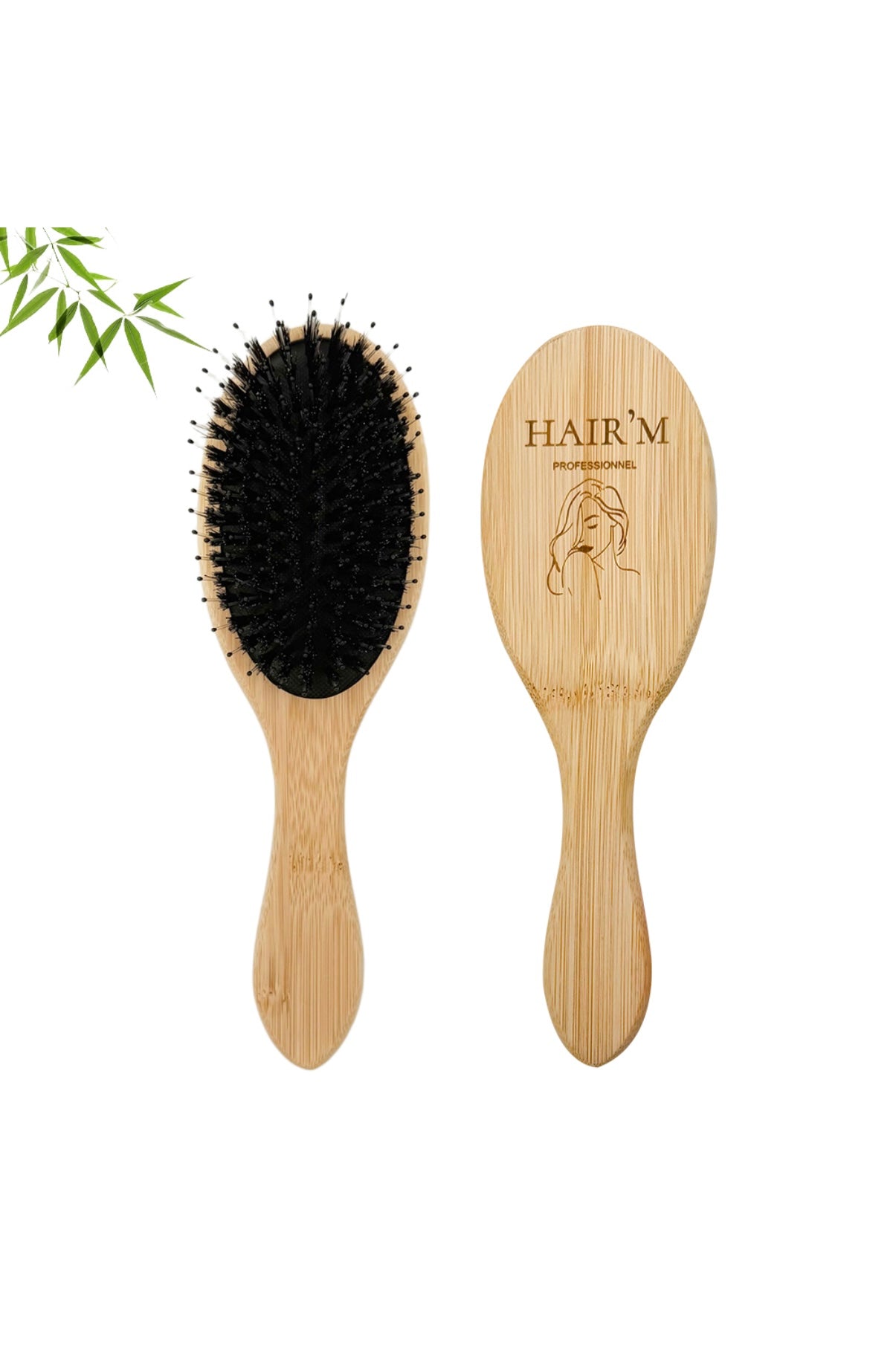 Brosse démêlante en poils de Sanglier