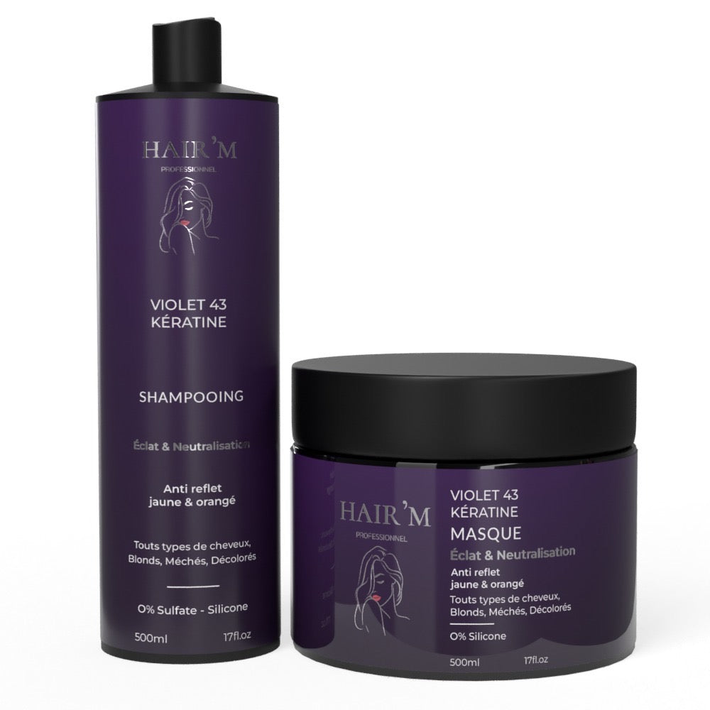 Duo Violet 43 kératine