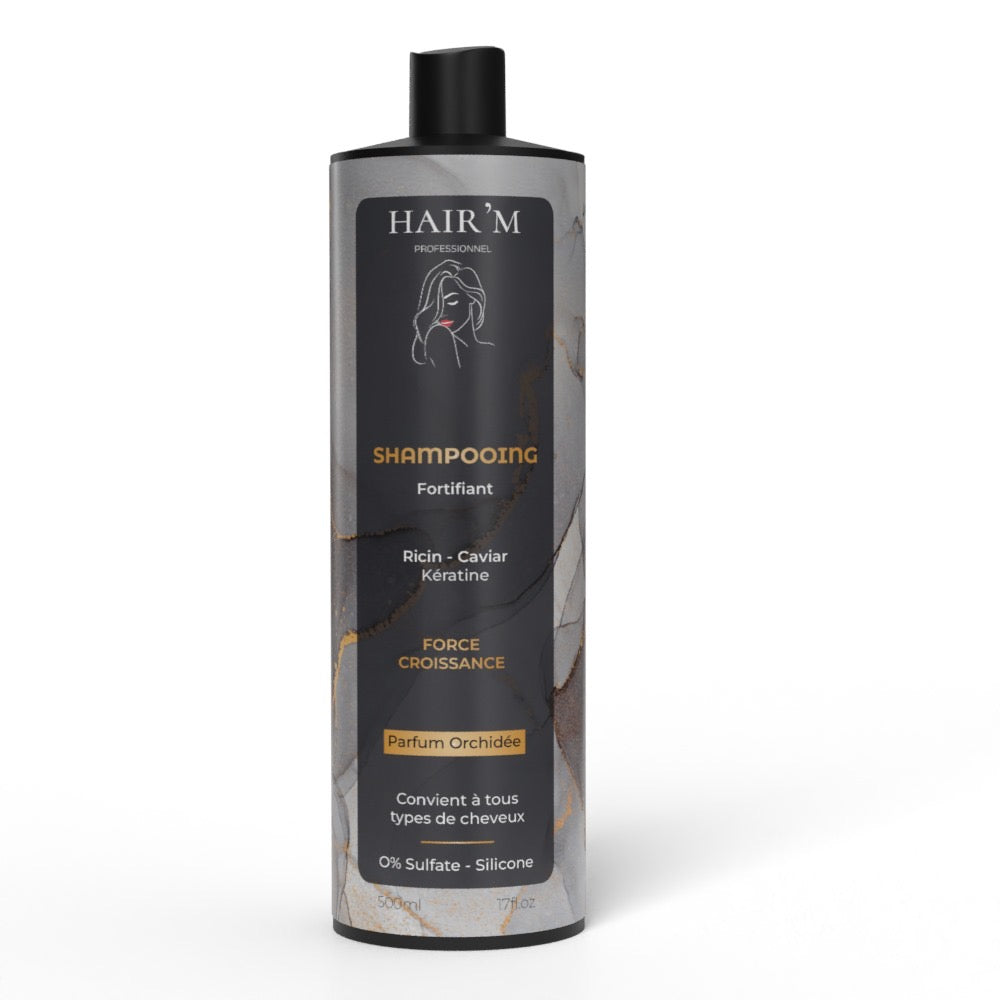 Shampooing Ricin-Caviar- Kératine