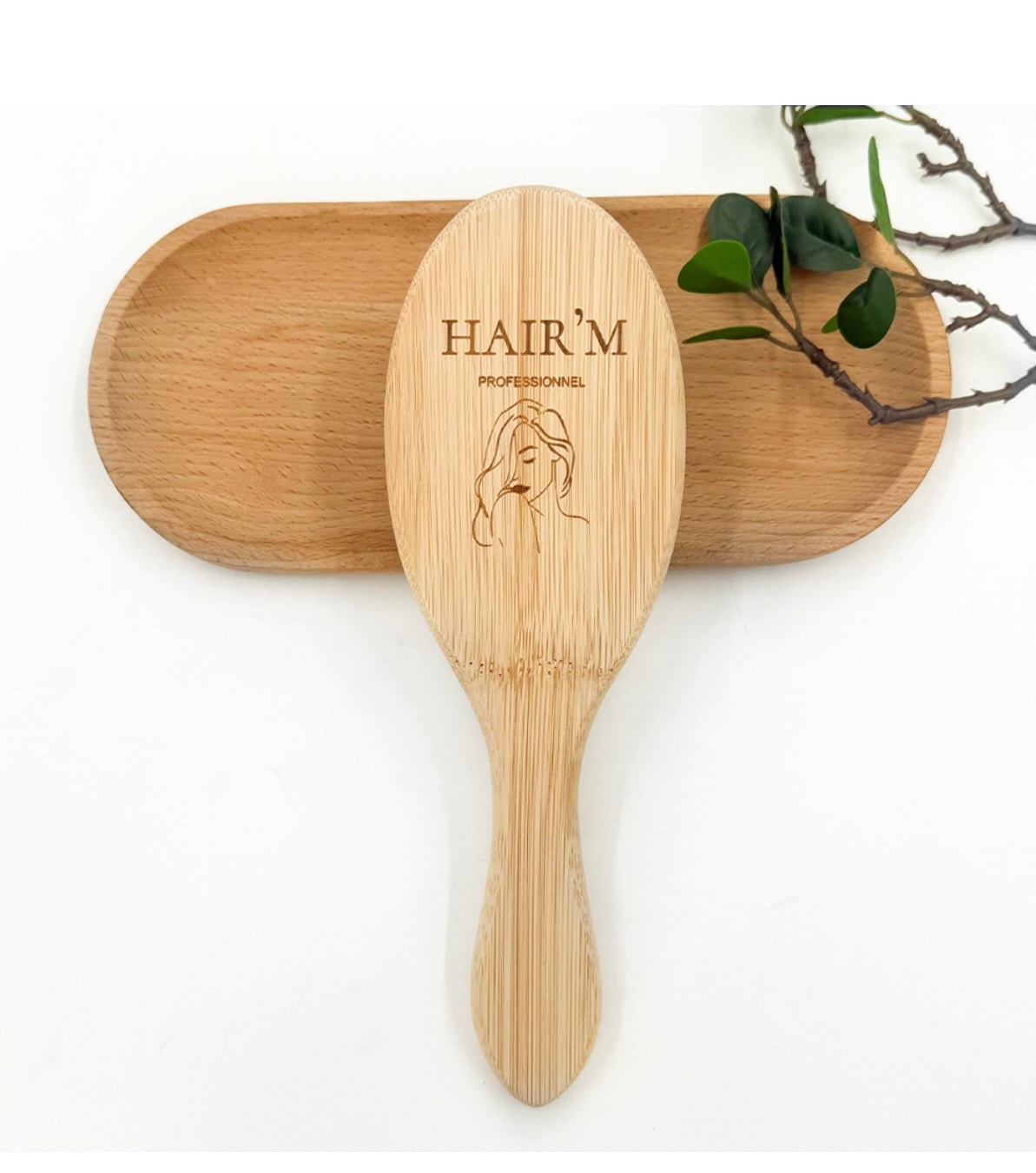 Brosse démêlante en poils de Sanglier