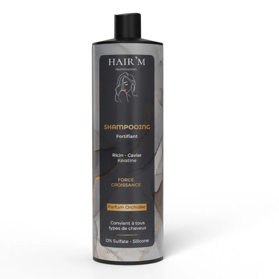 Shampooing Ricin-Caviar- Kératine